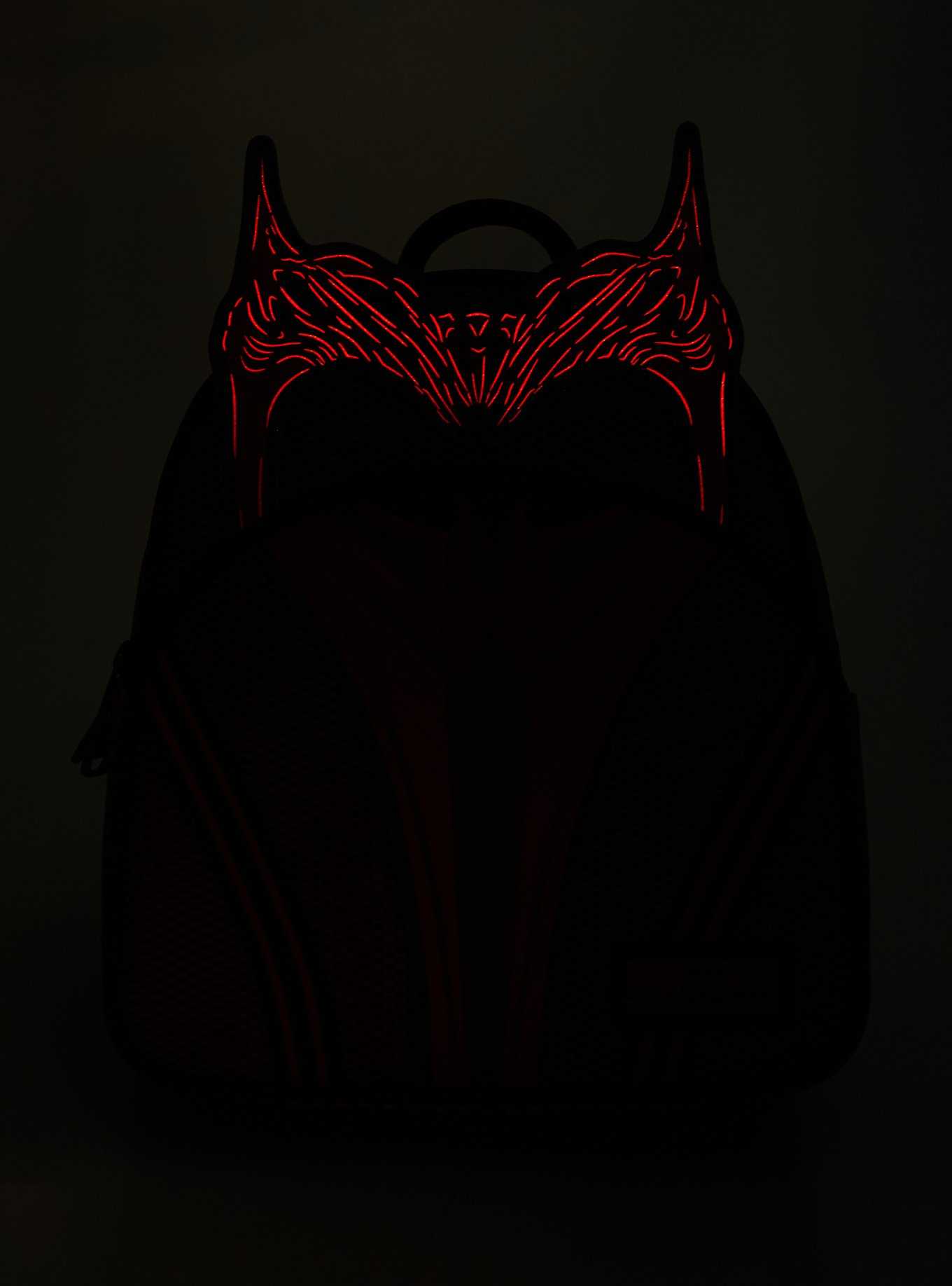 Loungefly Marvel WandaVision Scarlet Witch Glow-in-the-Dark Costume Mini Backpack - BoxLunch Exclusive, , hi-res