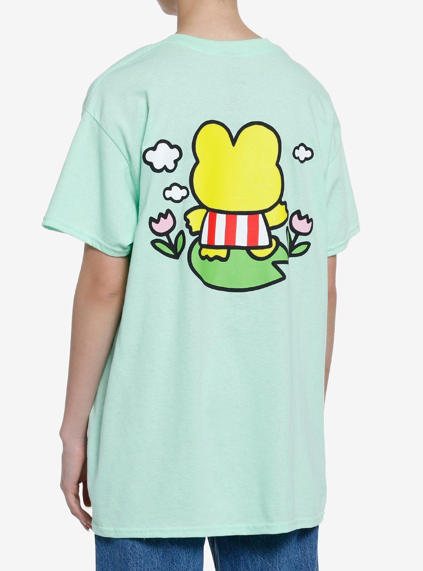 Keroppi Double-Sided Girls T-Shirt, , hi-res