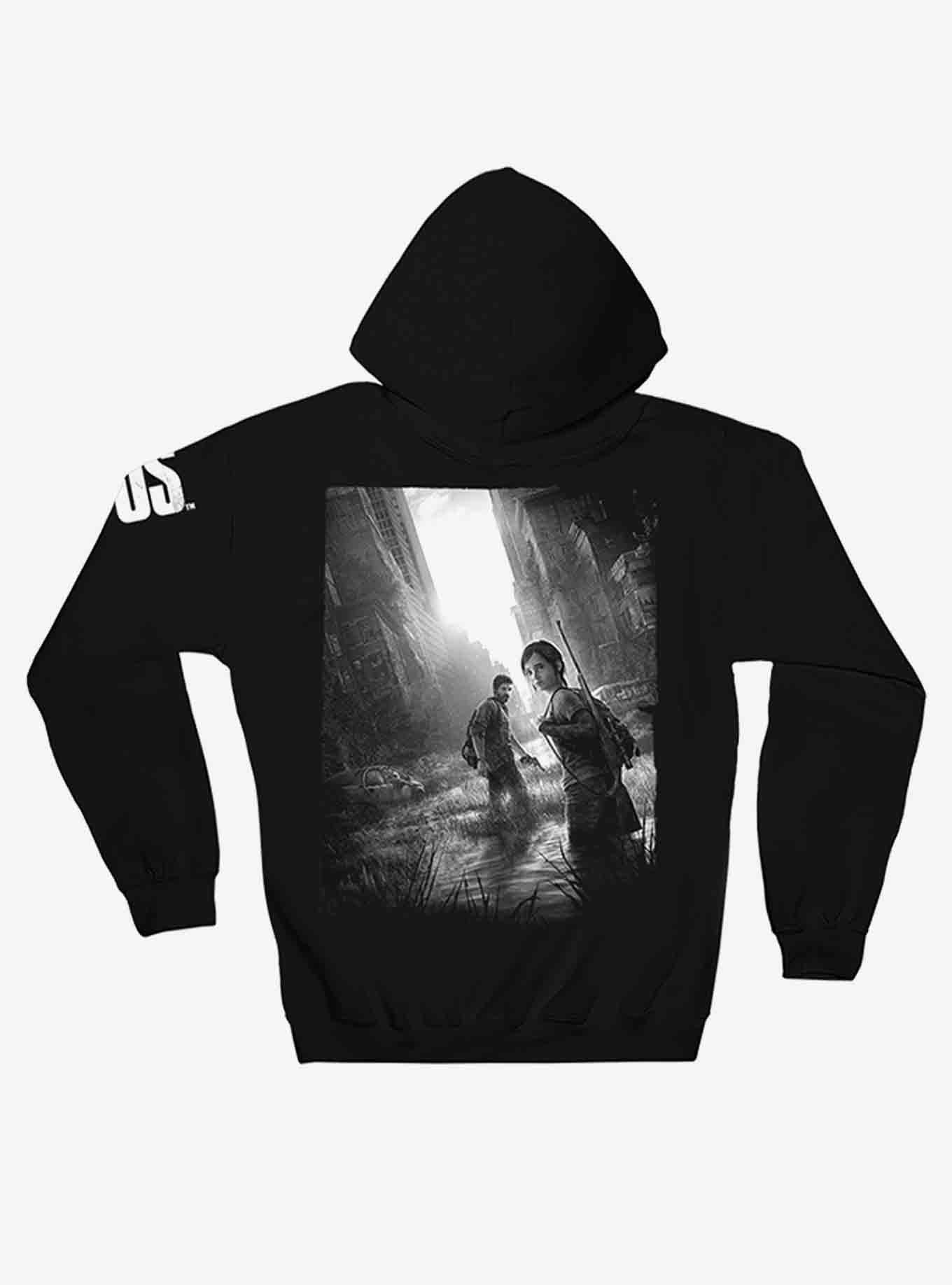 The Last Of Us Joel & Ellie Hoodie, BLACK, alternate