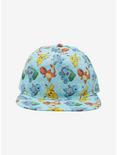 Pokemon Kanto Starters Snapback Hat, , alternate
