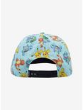 Pokemon Kanto Starters Snapback Hat, , alternate