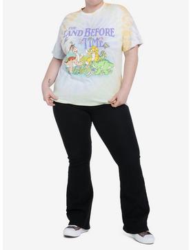 Plus Size The Land Before Time Character Floral Boyfriend Fit Girls T-Shirt Plus Size, , hi-res