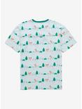 Disney Bambi Forest Allover Print T-Shirt - BoxLunch Exclusive, MINT, alternate