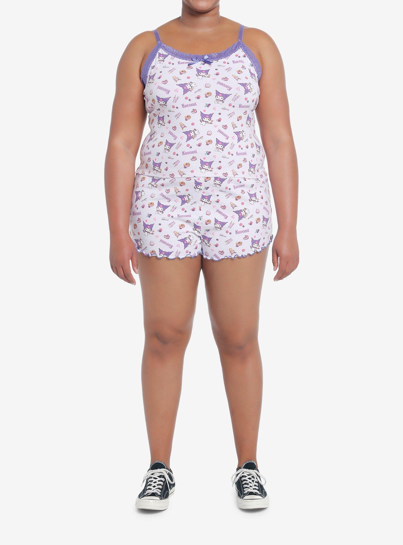 Kuromi Sweets Girls Lounge Set Plus Size, MULTI, alternate