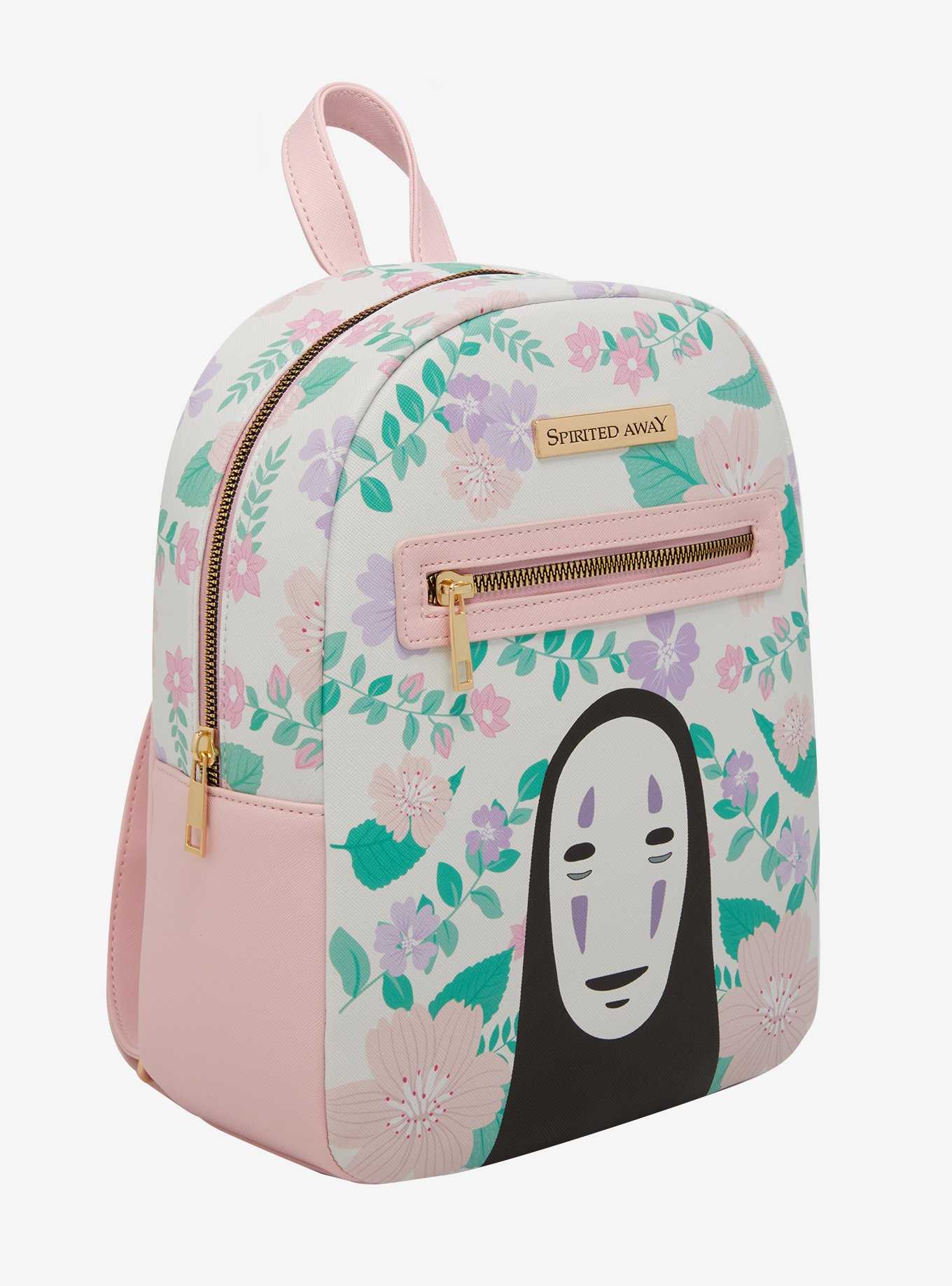 Studio Ghibli Spirited Away No-Face Floral Mini Backpack, , hi-res