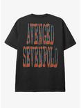 Avenged Sevenfold A7X Skull Bat T-Shirt, BLACK, alternate