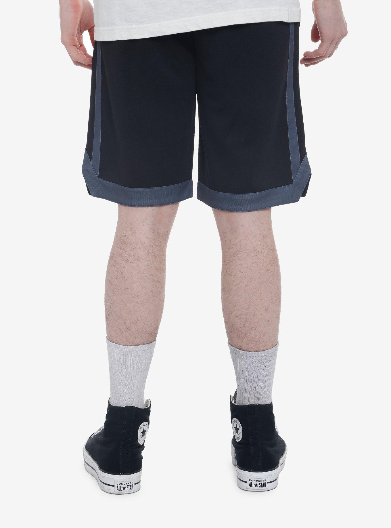 Scream Ghost Face Basketball Shorts, MULTI, alternate