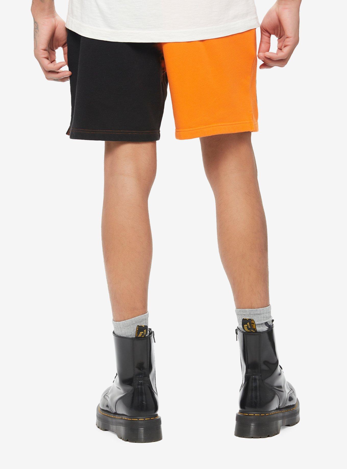 Dragon Ball Z Goku Split Lounge Shorts, BLACK, alternate