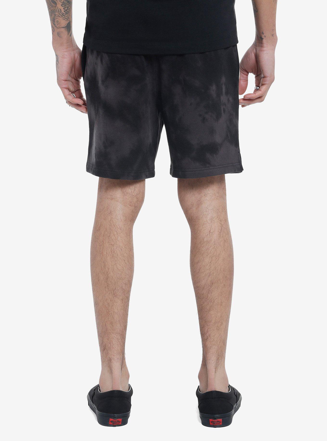 Halloween Panel Dark Wash Lounge Shorts, MULTI, alternate