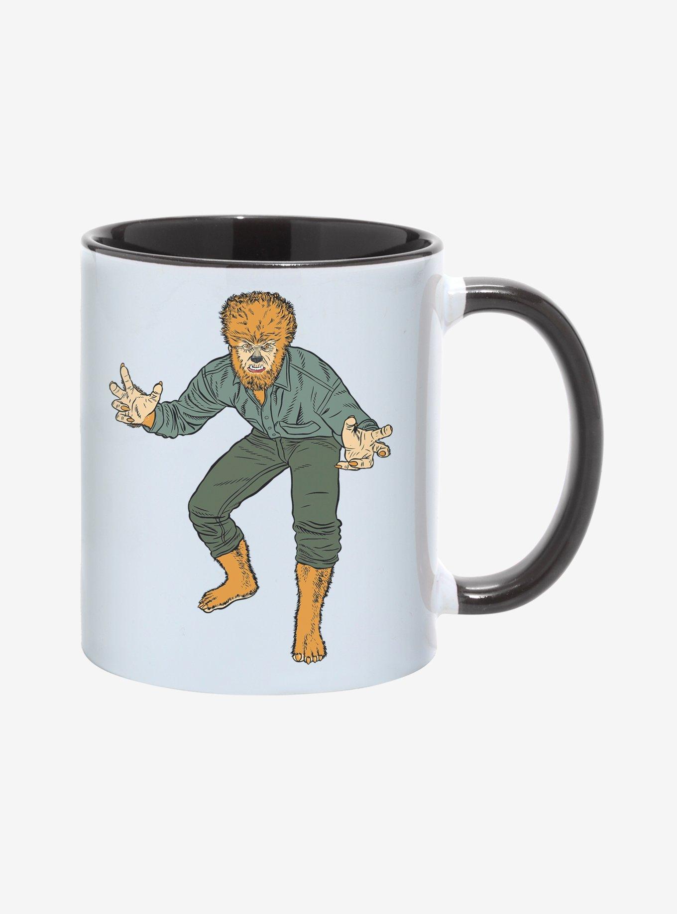 Universal Monsters The Wolfman Attack Mug 11oz, , alternate