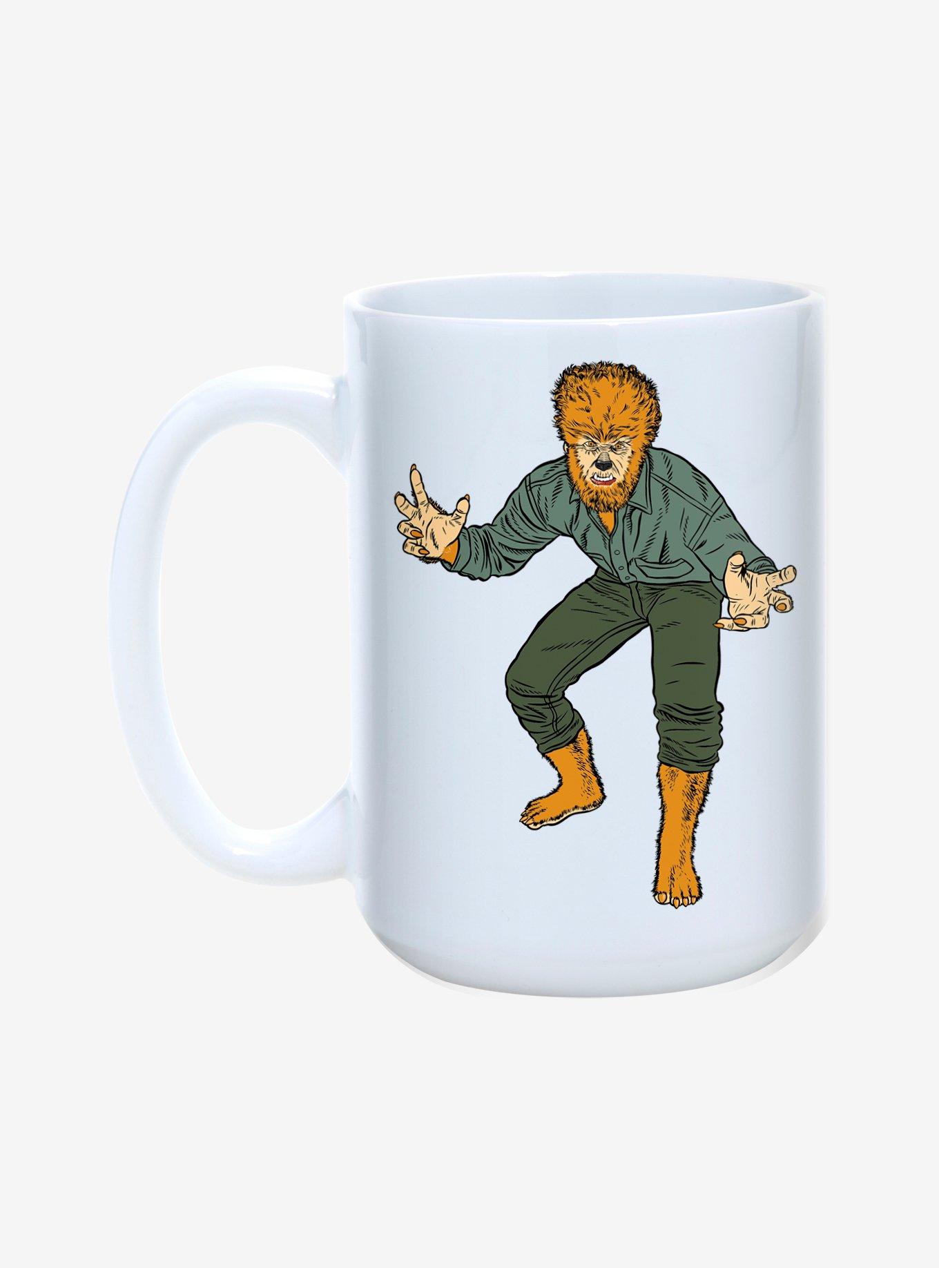 Universal Monsters The Wolfman Attack Mug 15oz, , hi-res