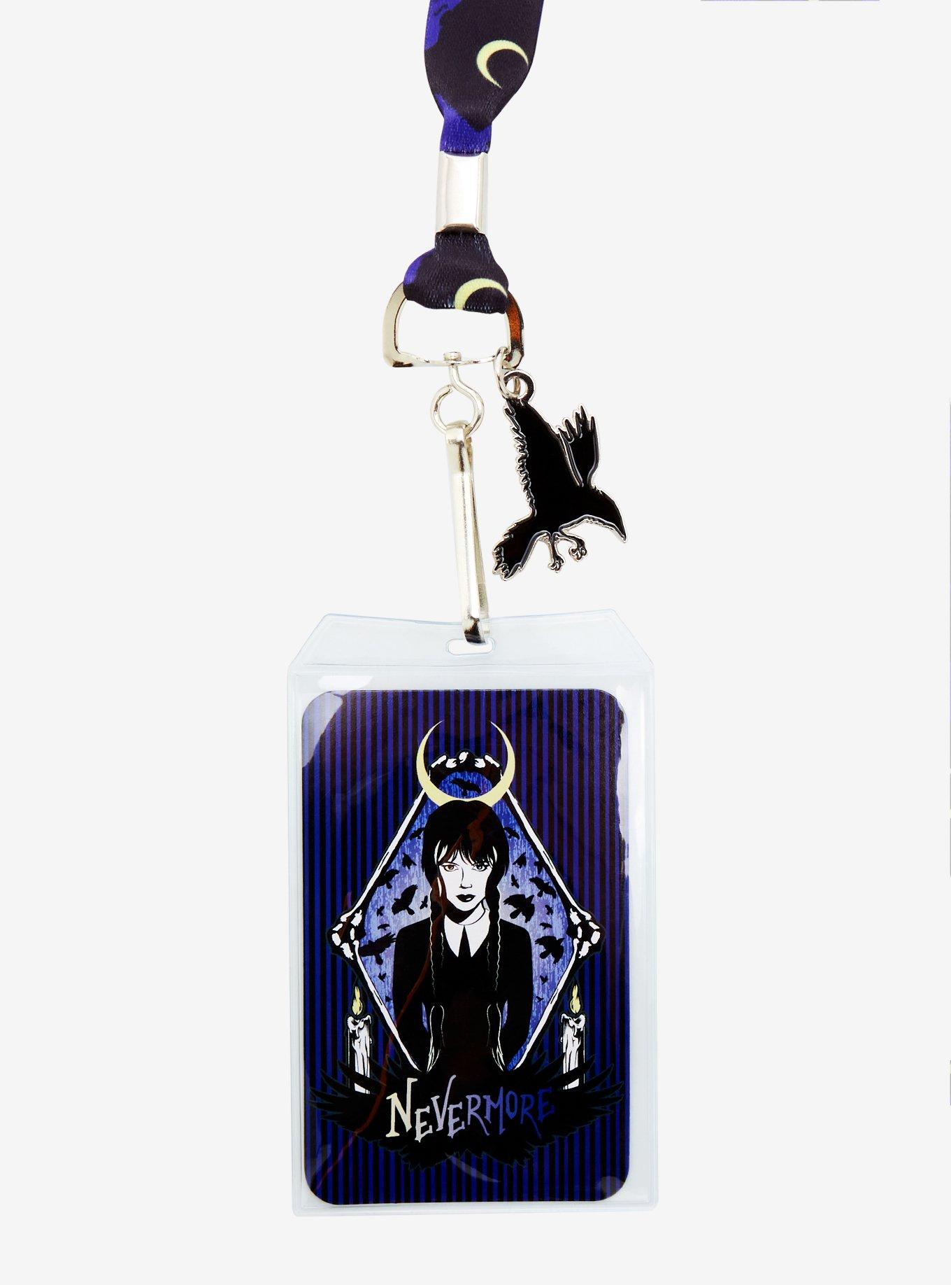 Wednesday Nevermore Academy Lanyard, , alternate