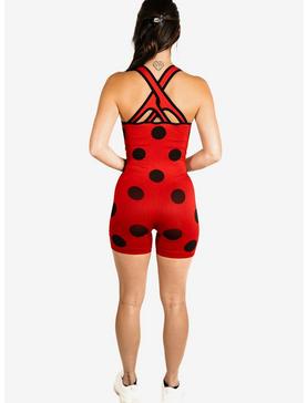 Miraculous: Tales of Ladybug and Cat Noir Active Seamless Athletic Romper, , hi-res