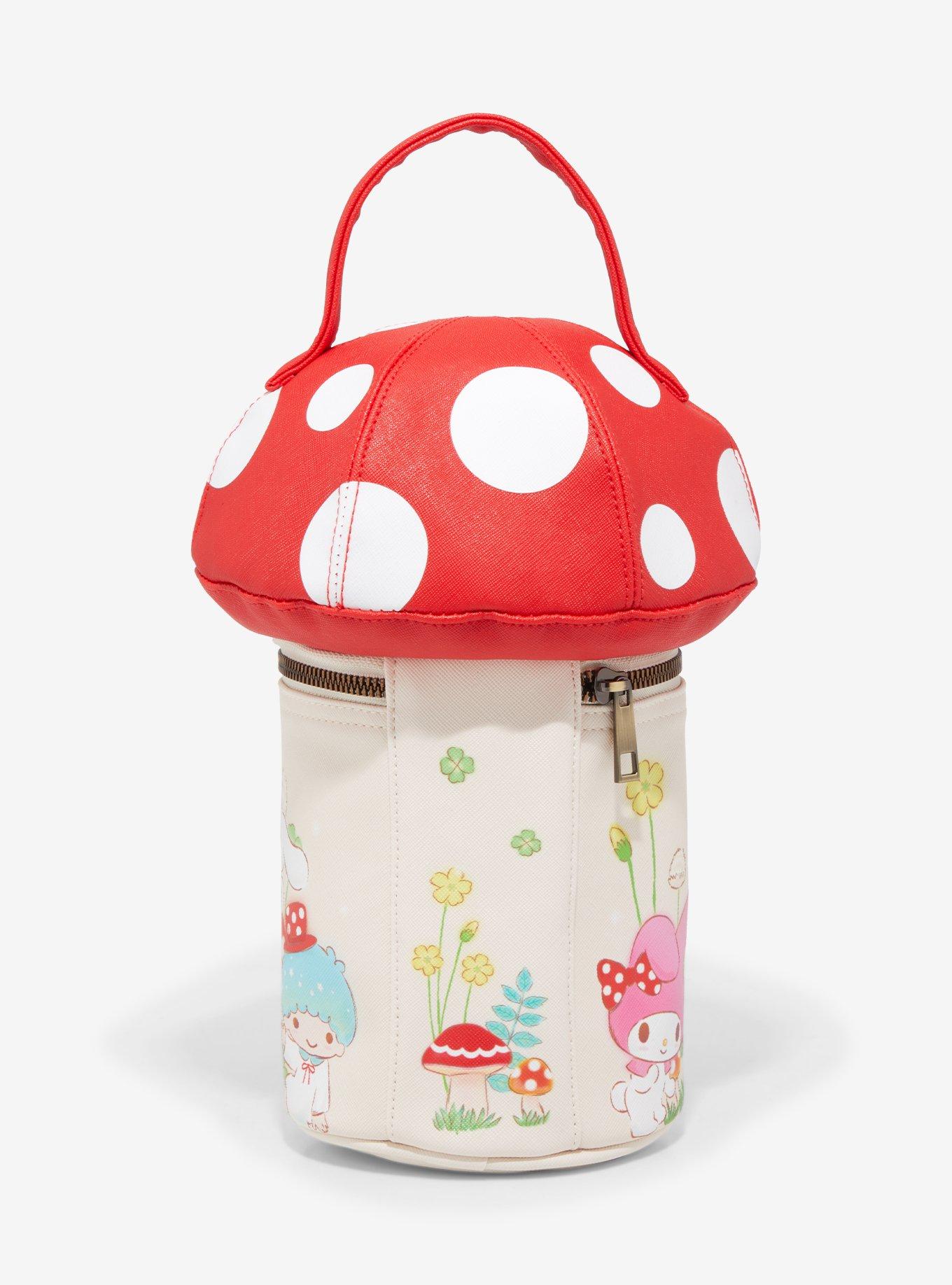 Hello Kitty And Friends Mushroom Figural Makeup Bag, , alternate