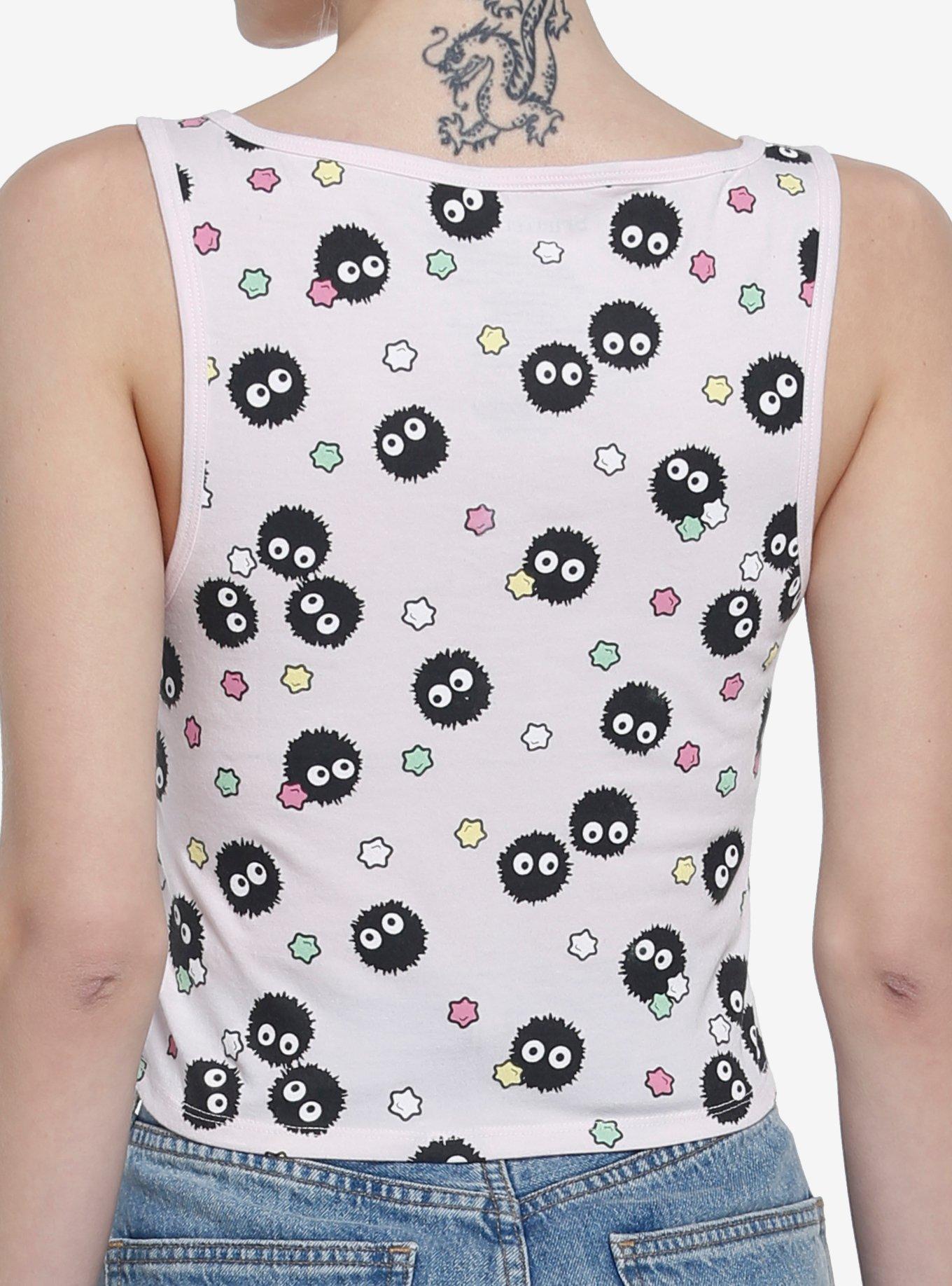 Her Universe Studio Ghibli Spirited Away Soot Sprite Tank Top, LIGHT PINK, alternate