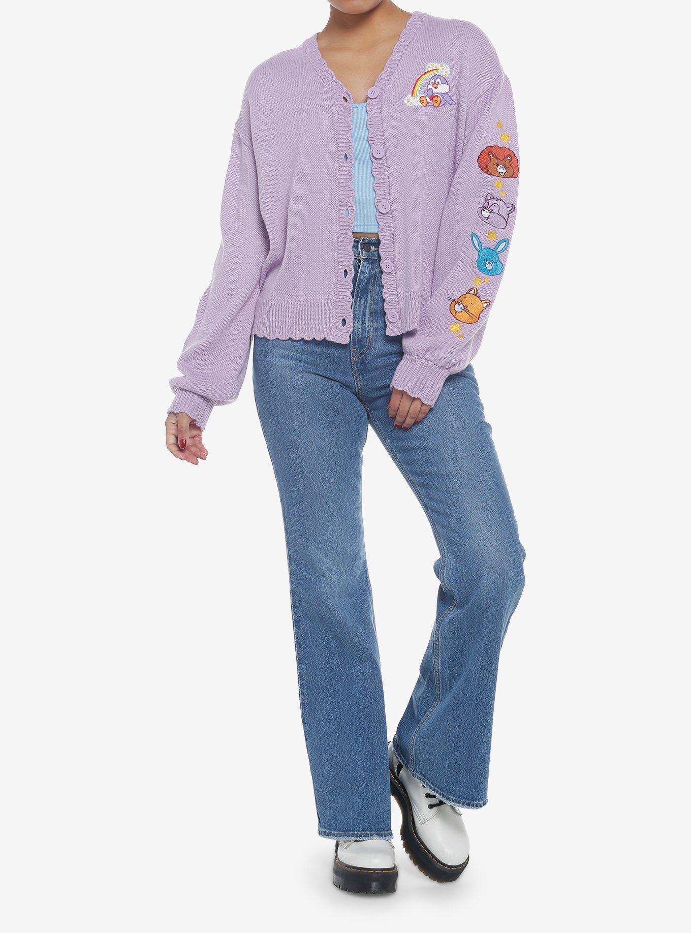 Care Bears Cousins Lavender Skimmer Cardigan, PURPLE, alternate