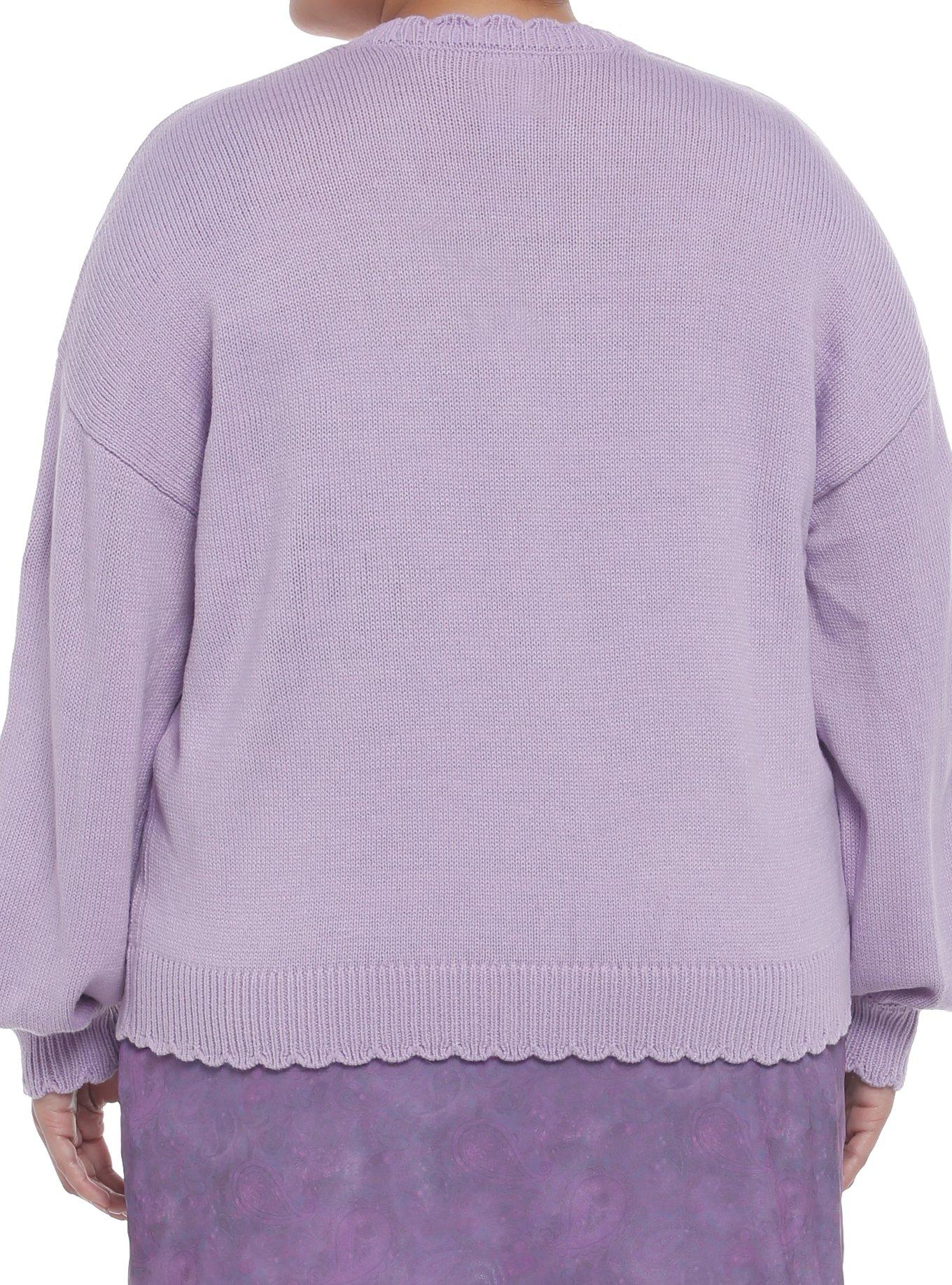Care Bear Cousins Lavender Skimmer Cardigan Plus Size, PURPLE, alternate