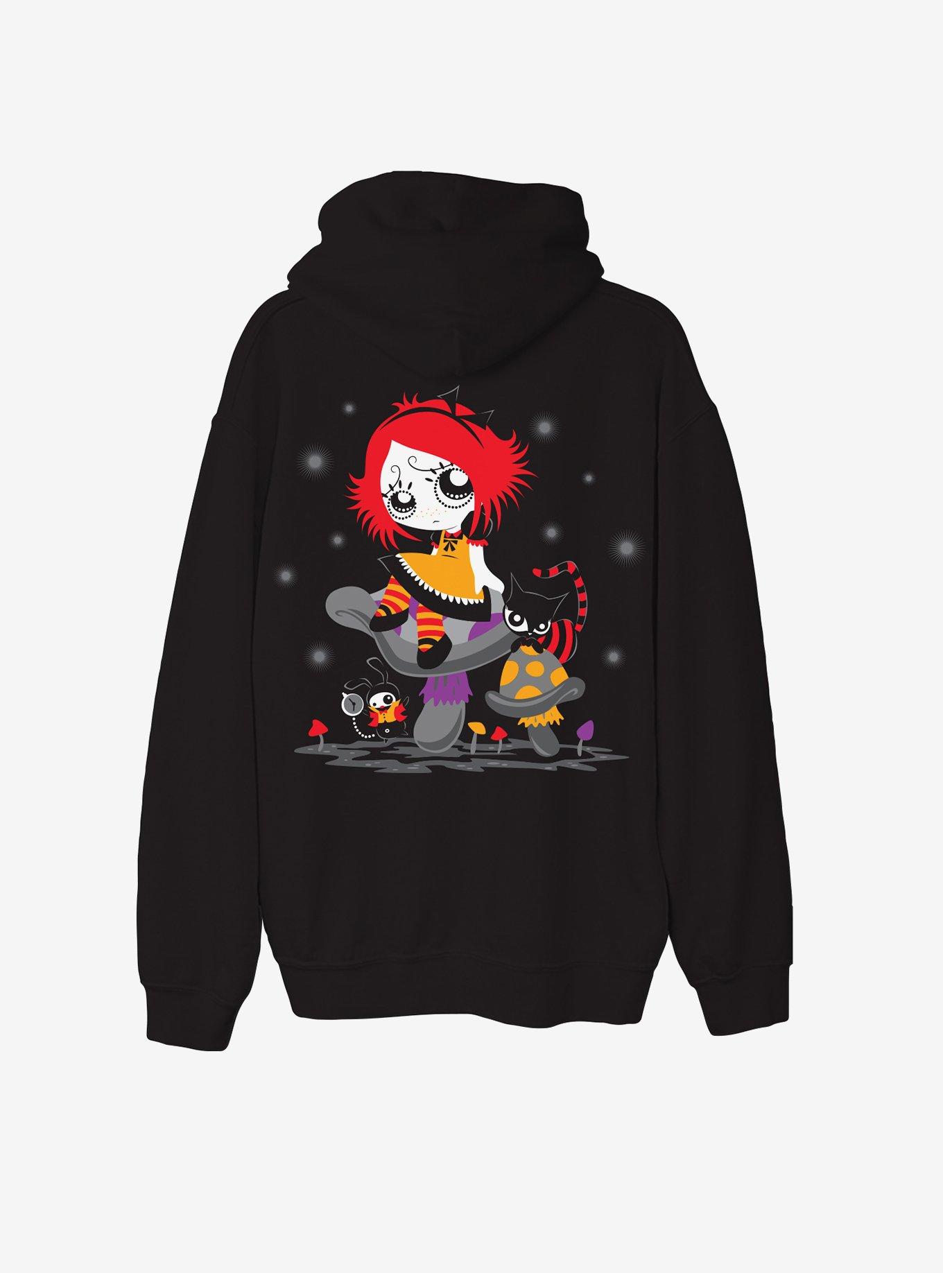Ruby Gloom Mushroom Girls Hoodie, MULTI, alternate