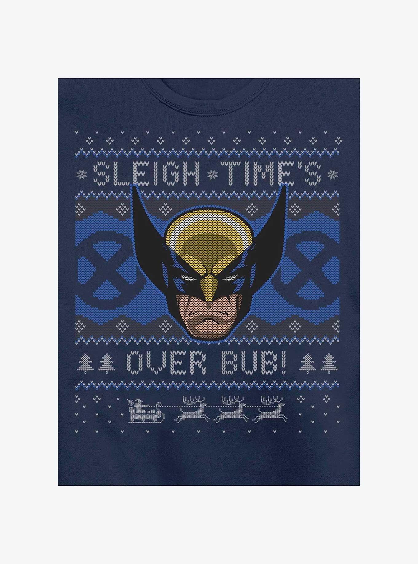 Marvel X-Men Wolverine Ugly Christmas Sweatshirt, , hi-res