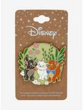 Disney The Aristocats Kittens Floral Enamel Pin - BoxLunch Exclusive, , alternate