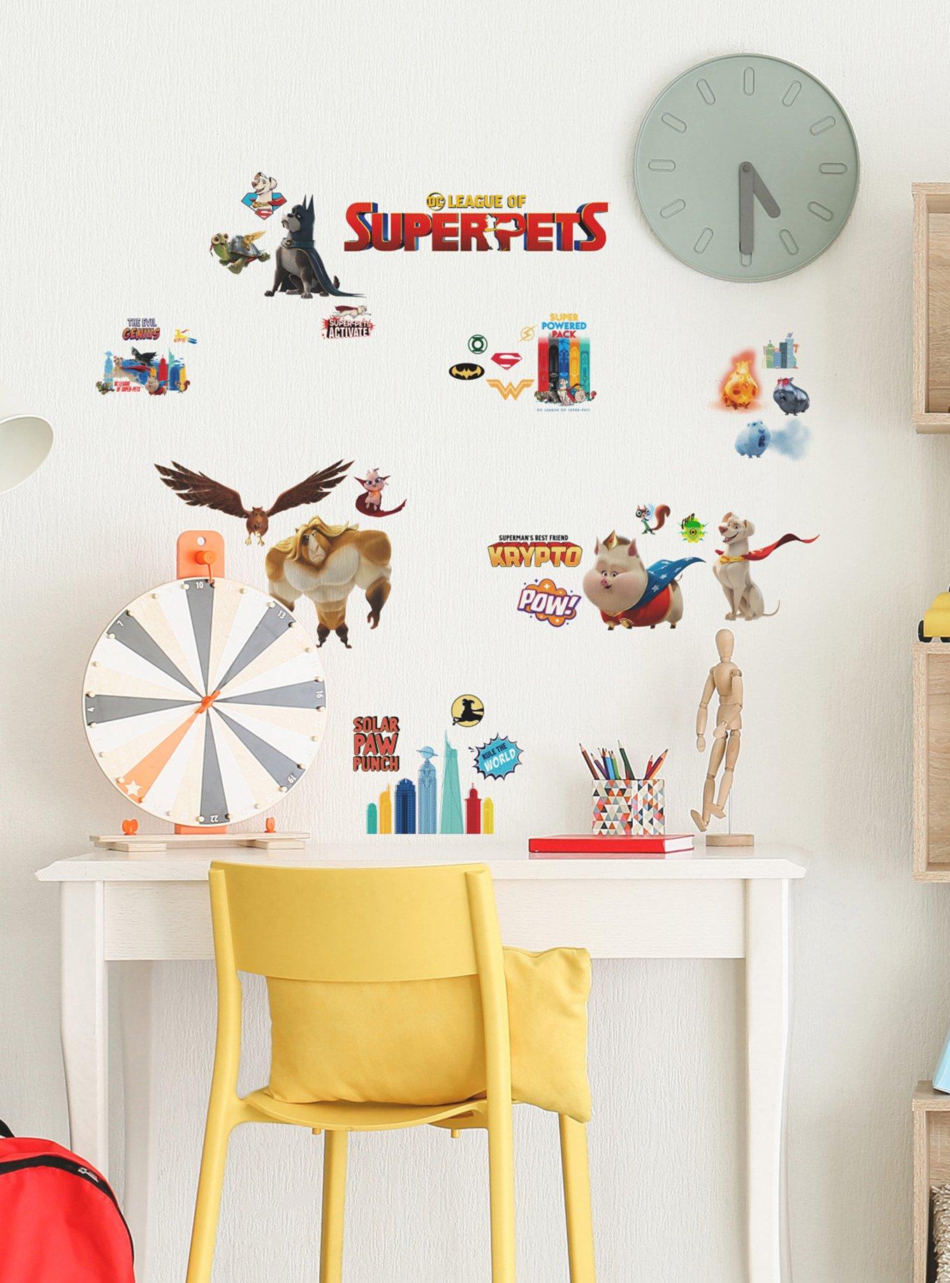 DC Comics DC League Of Super-Pets Peel & Stick Wall Decals, , hi-res