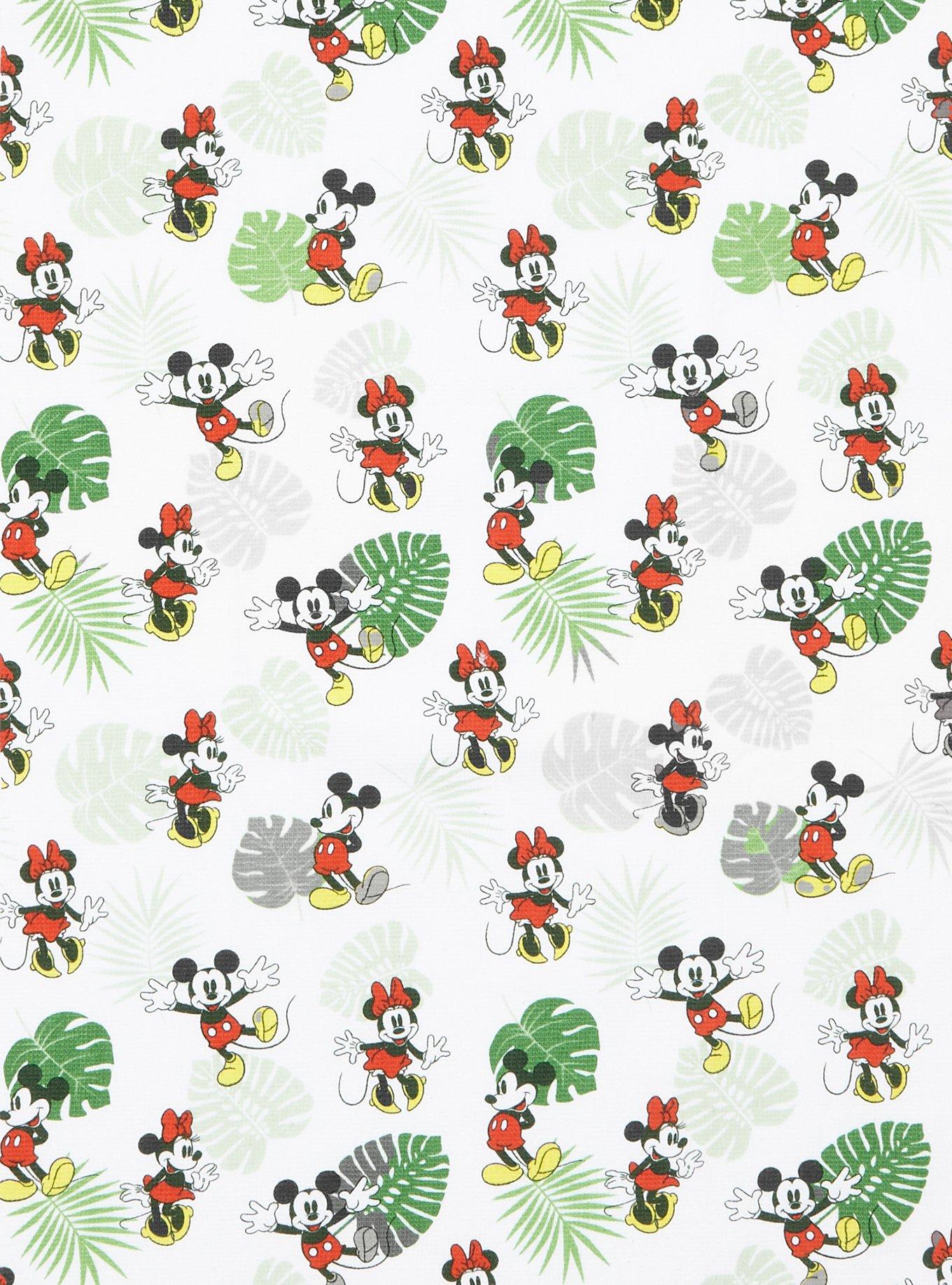 Disney Mickey Mouse & Minnie Mouse Tropical Kitchen Towel Set, , alternate