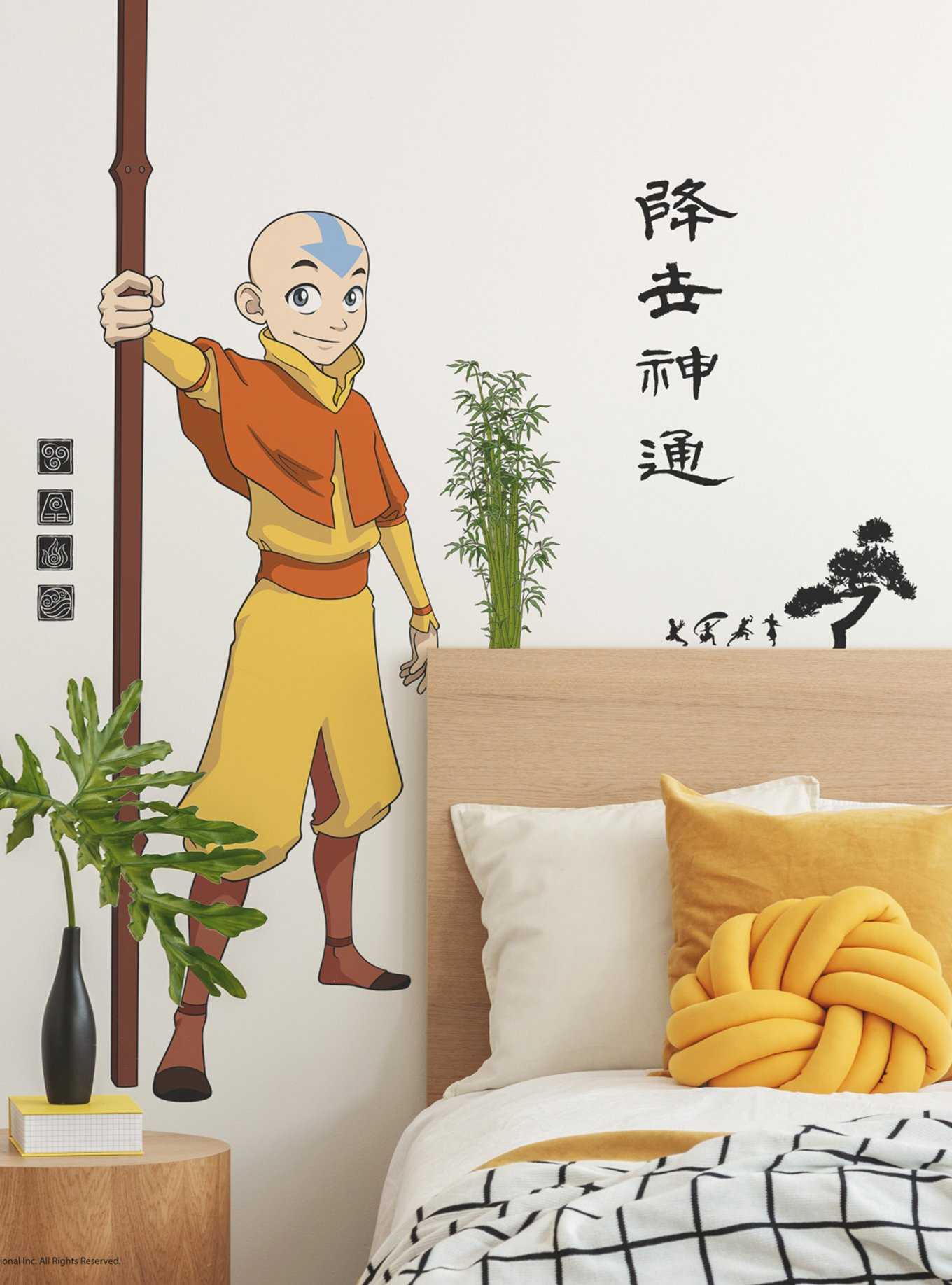 Avatar: The Last Airbender Aang Giant Peel & Stick Wall Decals, , hi-res