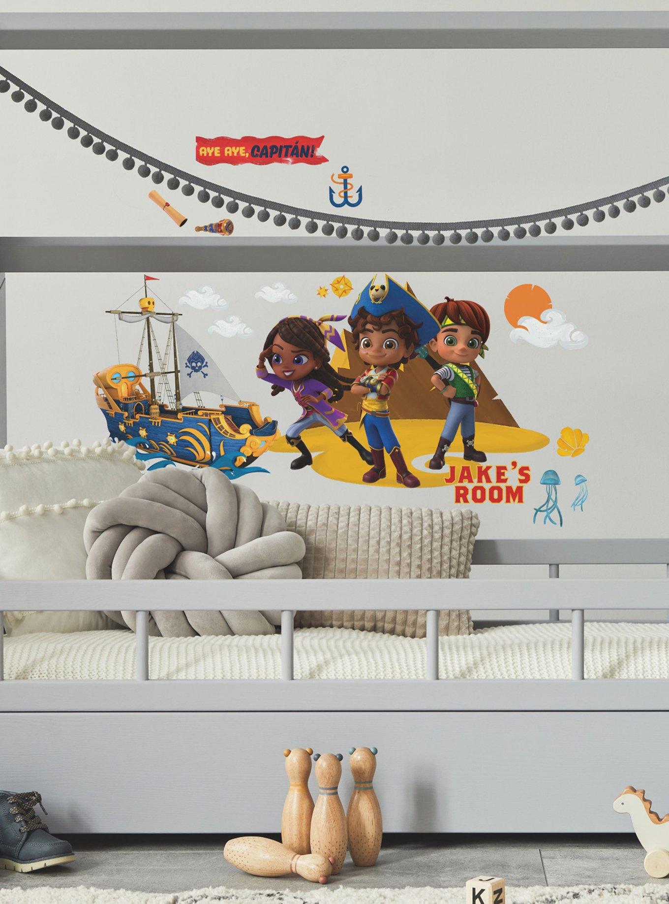 Santiago Of The Seas Giant Peel & Stick Wall Decals With Alphabet, , alternate