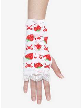 Strawberry Arm Warmers, , hi-res