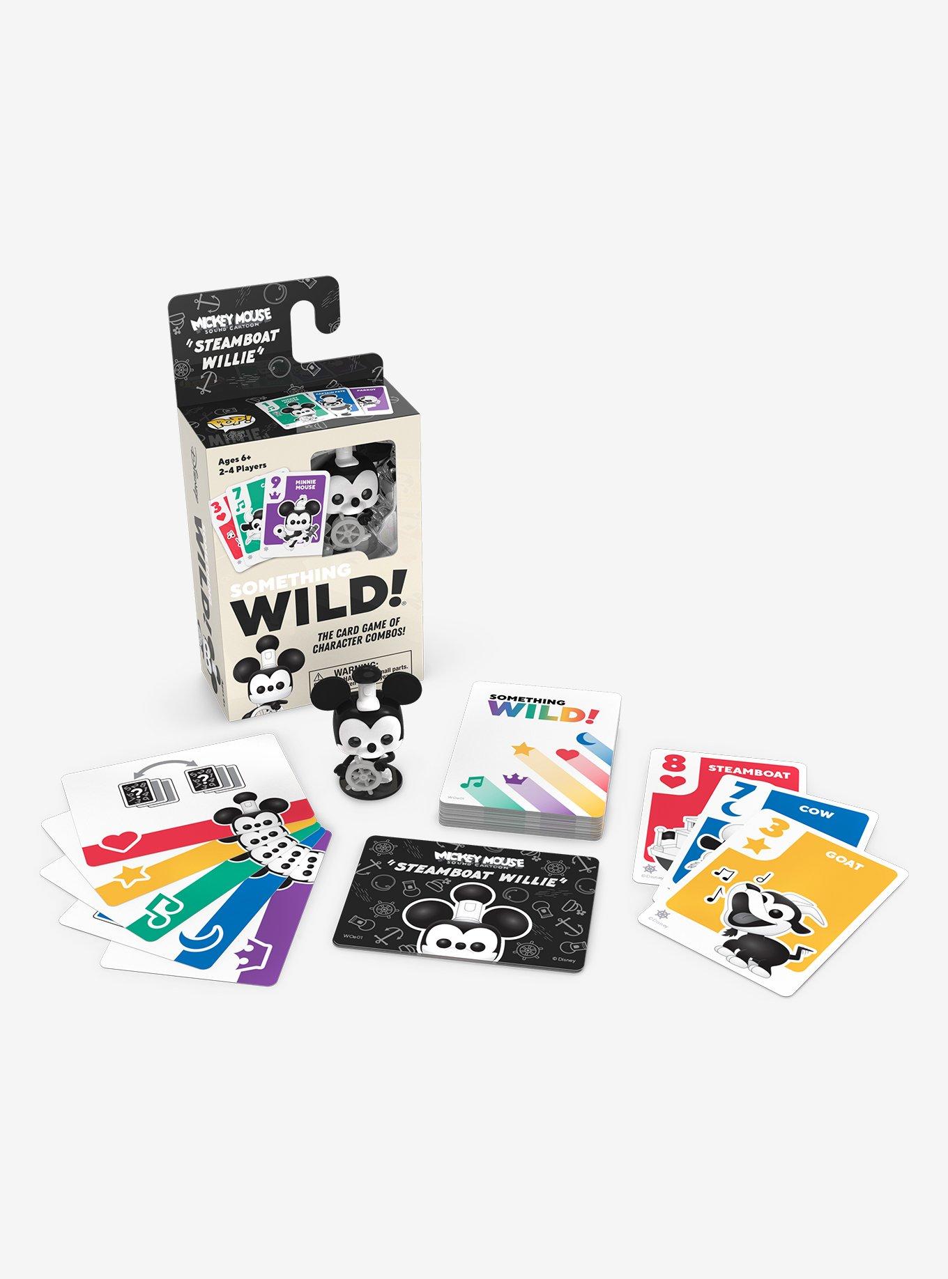 Funko Disney Mickey Mouse Steamboat Willie Something Wild! Card Game, , hi-res