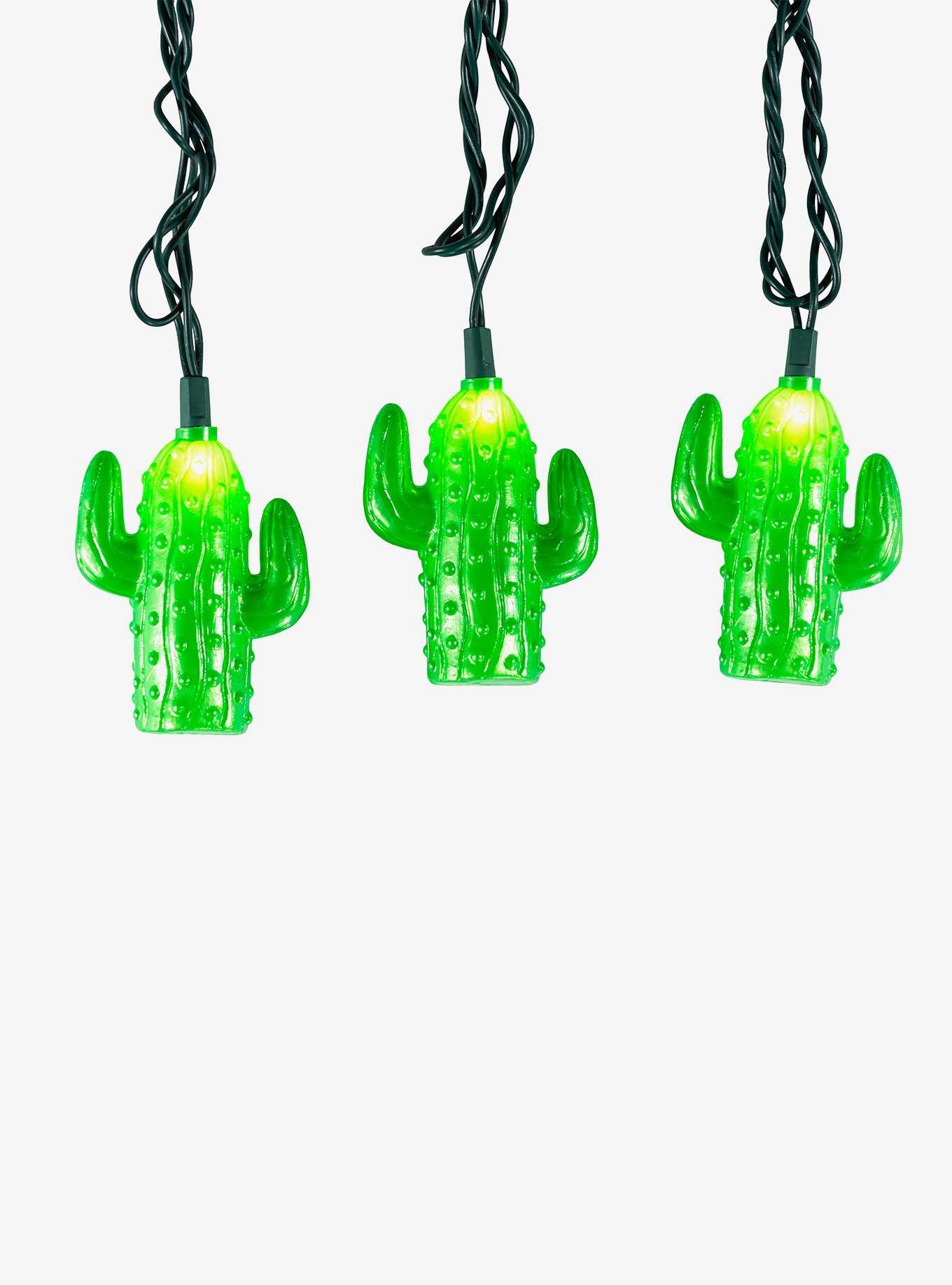 Kurt Adler Cactus String Lights, , hi-res