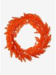 Kurt Adler 24-inch Unlit Orange Wreath, , alternate