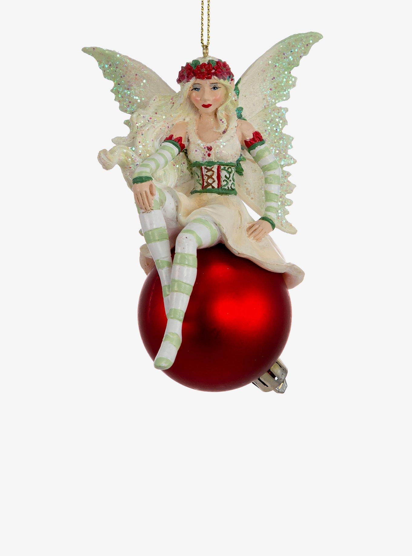 Kurt Adler Amy Brown Christmas Fairy Ornament, , alternate