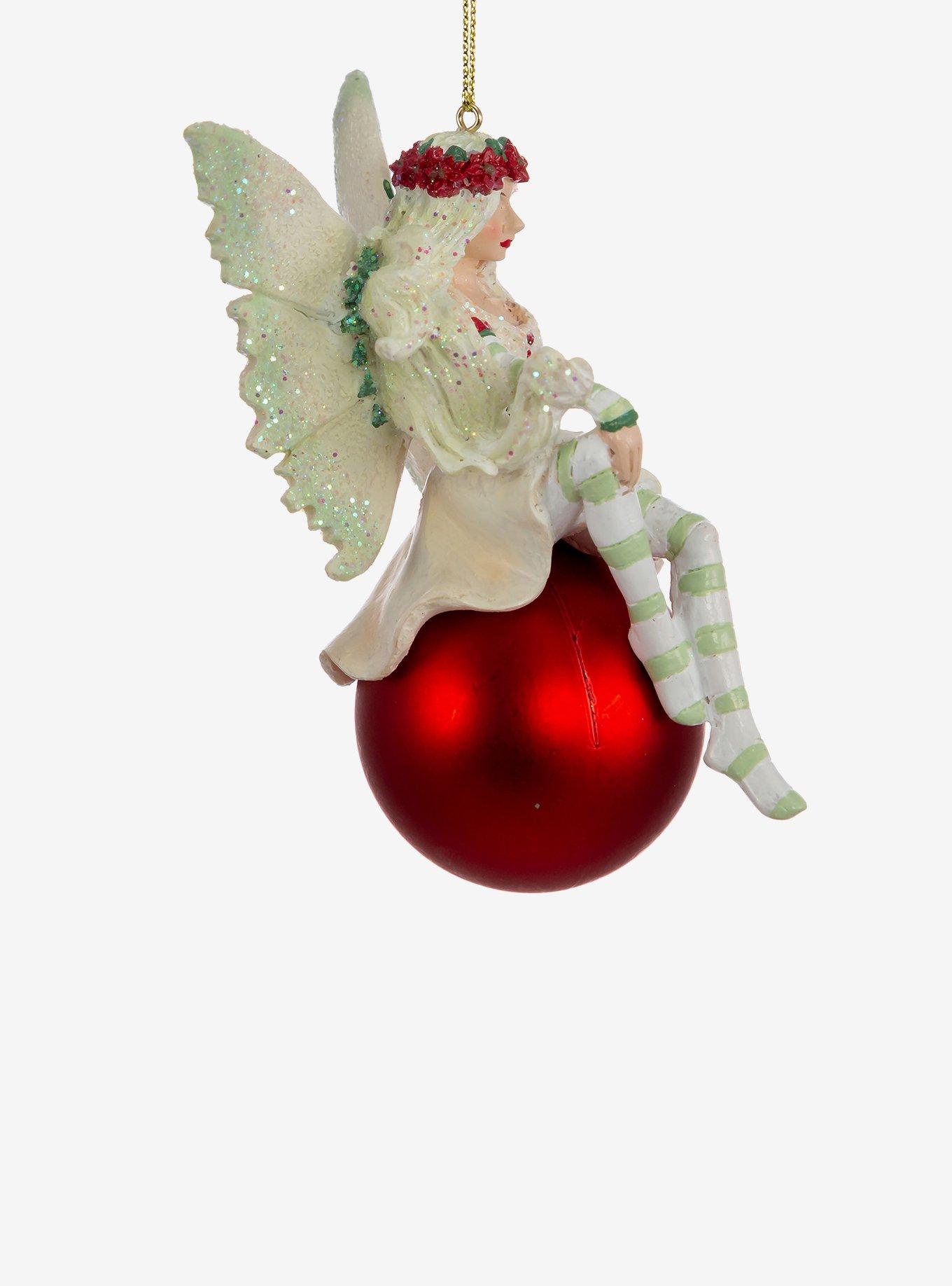 Kurt Adler Amy Brown Christmas Fairy Ornament, , alternate