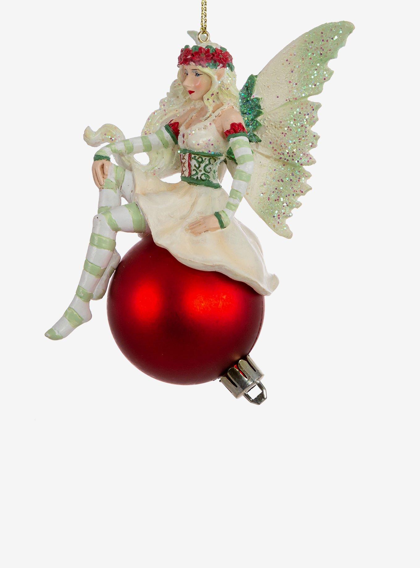 Kurt Adler Amy Brown Christmas Fairy Ornament, , alternate
