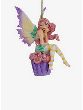 Kurt Adler Amy Brown Cupcake Fairy Ornament, , hi-res