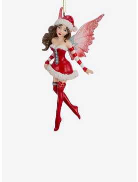 Kurt Adler Amy Brown Miss Santa Fairy Ornament, , hi-res