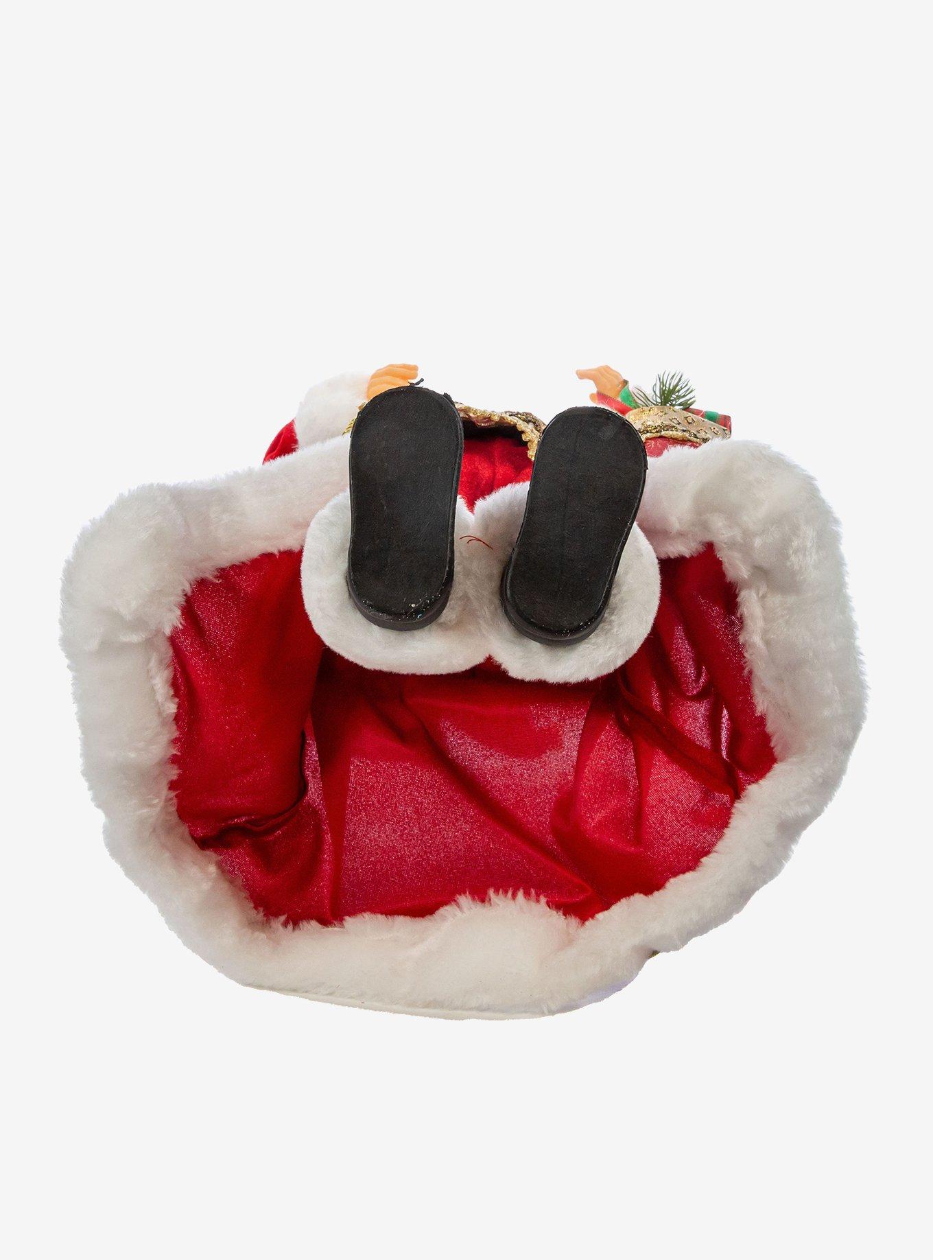 Kurt Adler Kringle Klaus Fancy Santa with Stocking Figure, , alternate