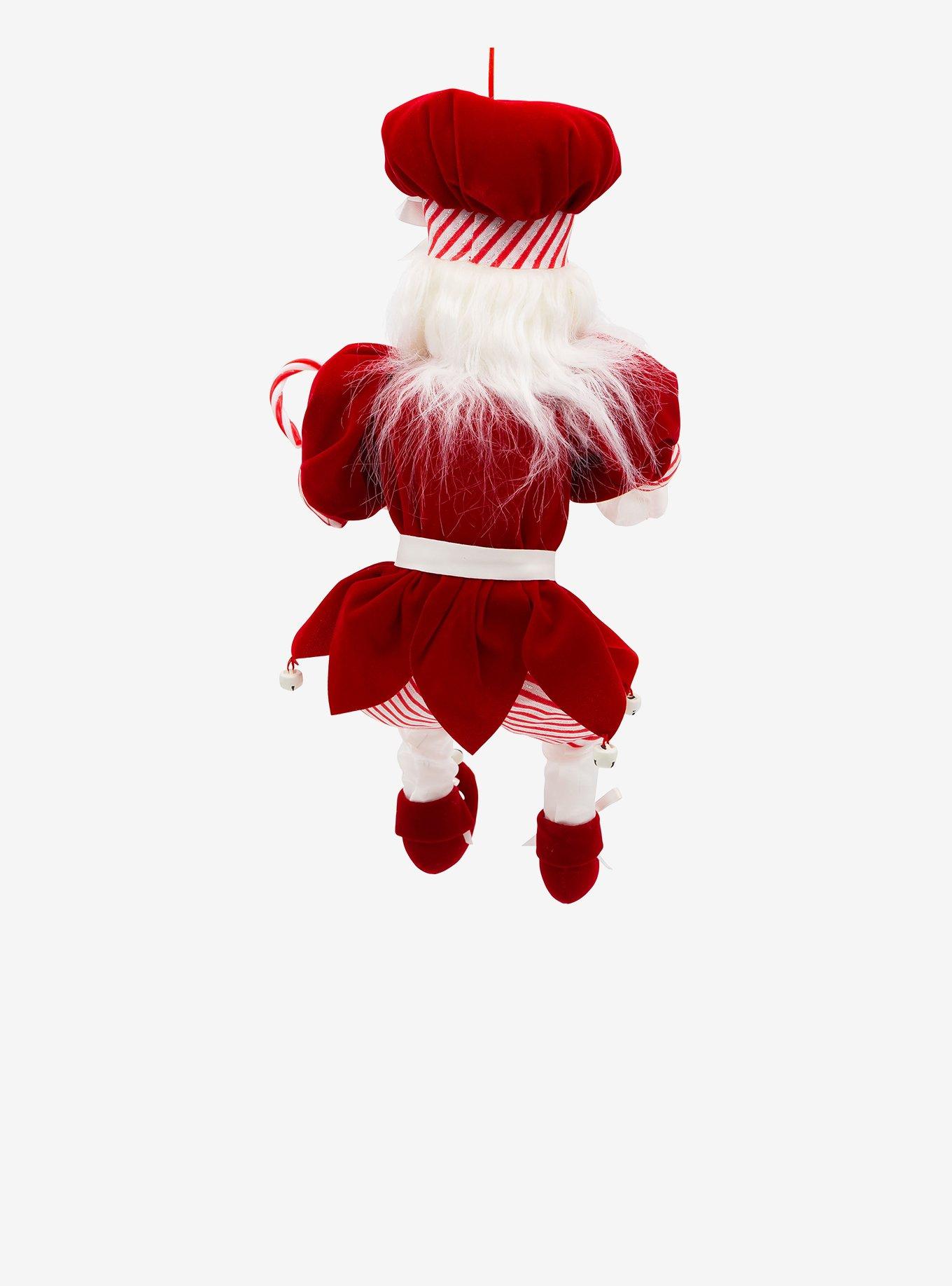 Kringle Klaus Peppermint Chef Santa Figure, , alternate
