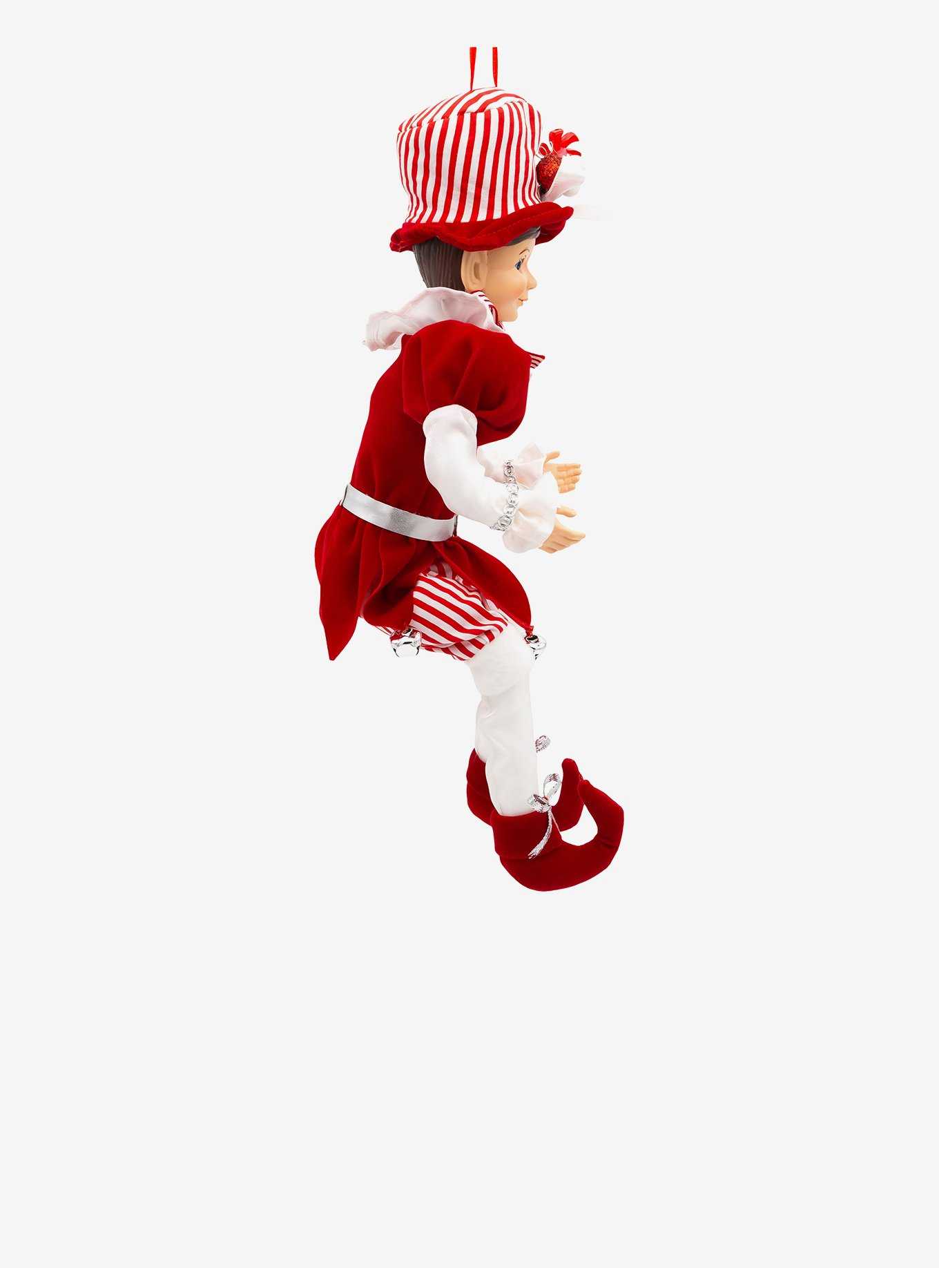 Kurt Adler Kringle Klaus Peppermint Elf Ornament, , hi-res