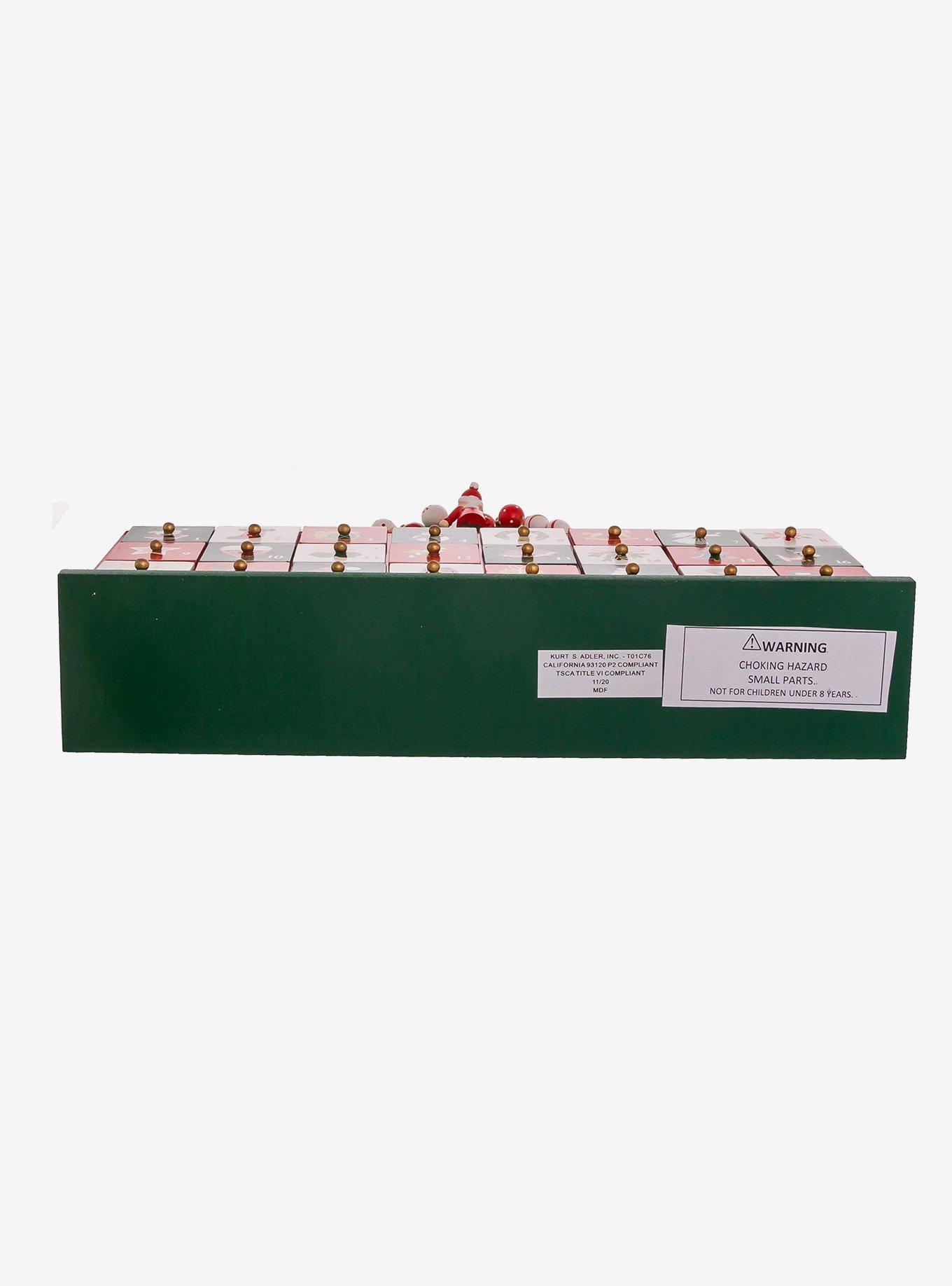 Kurt Adler LED Christmas Tree Advent Calendar, , alternate