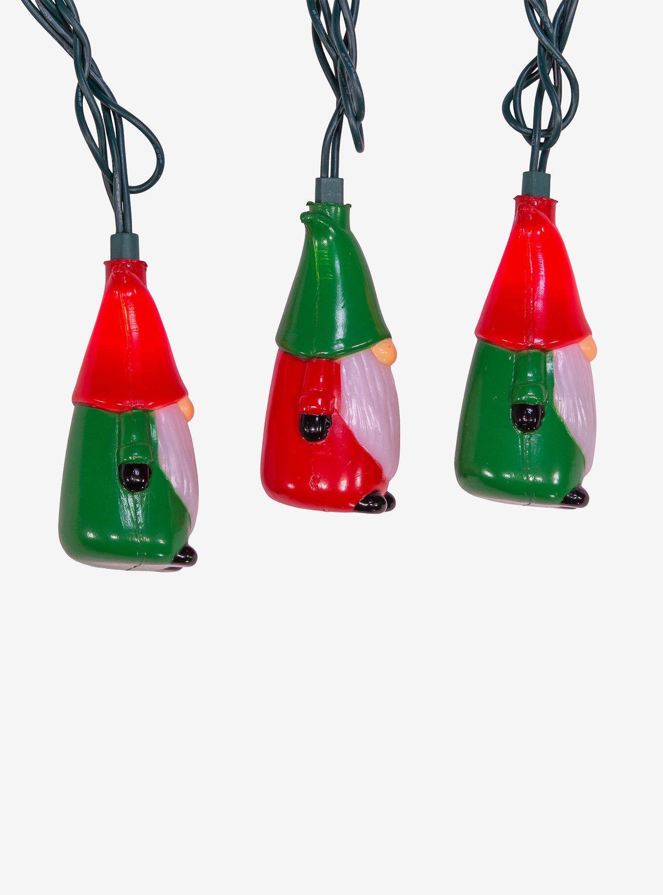 Kurt Adler Red and Green Gnome String Light, , alternate