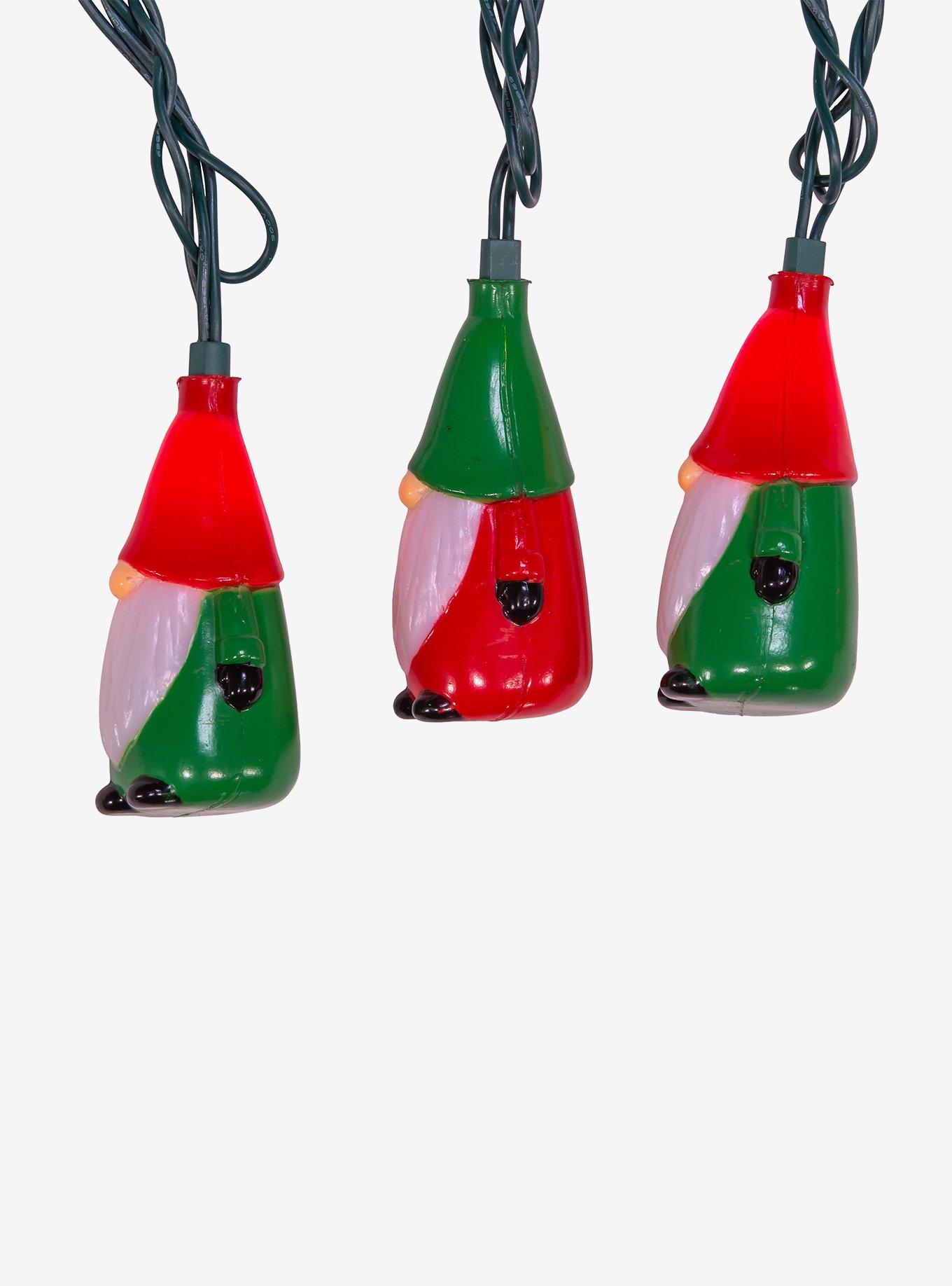 Kurt Adler Red and Green Gnome String Light, , alternate