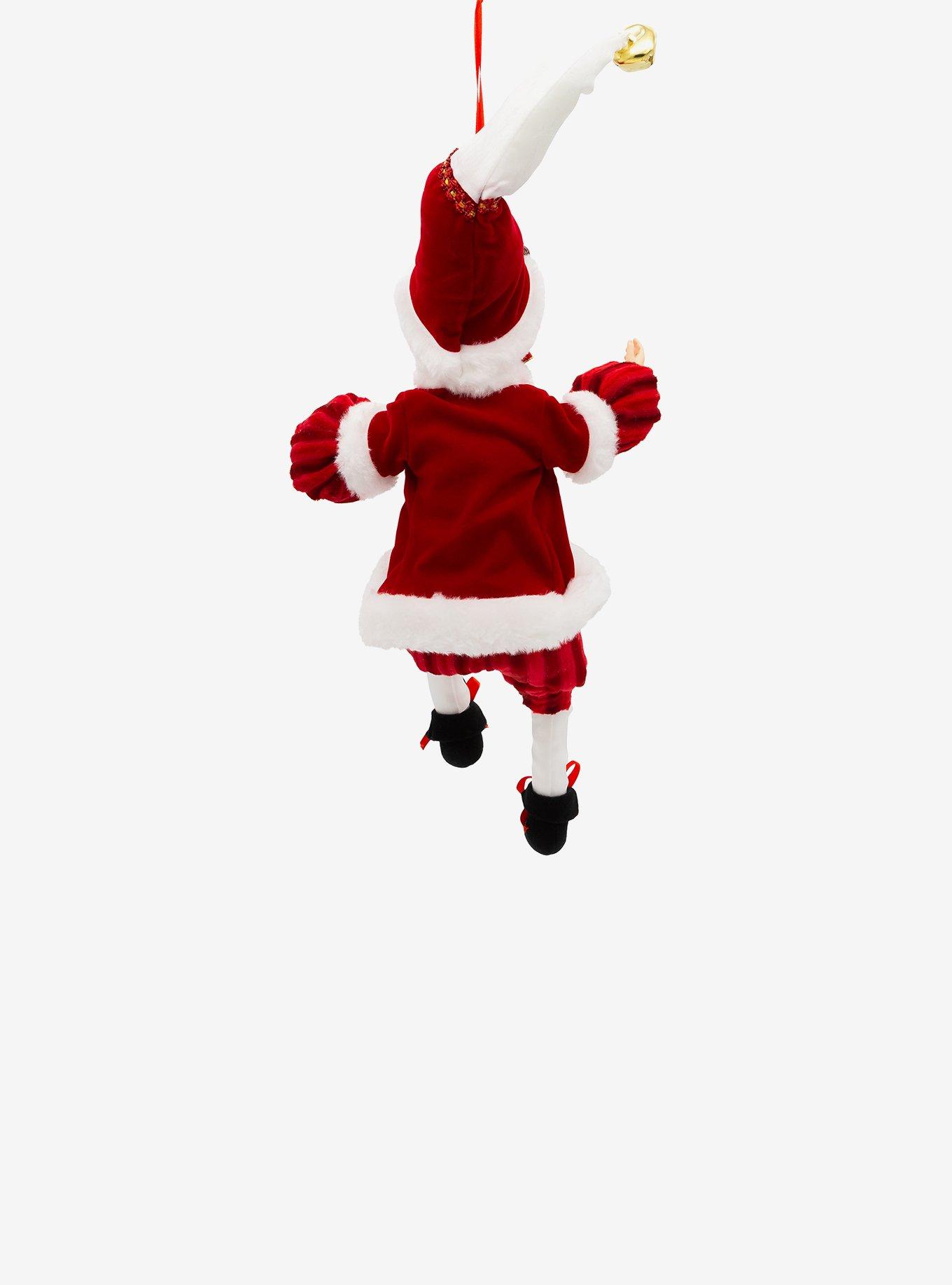 Red and White Kringle Klaus Elf Ornament, , alternate