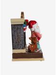Kurt Adler Rudolph the Red-Nosed Reindeer and Santa Fireplace Figure, , alternate