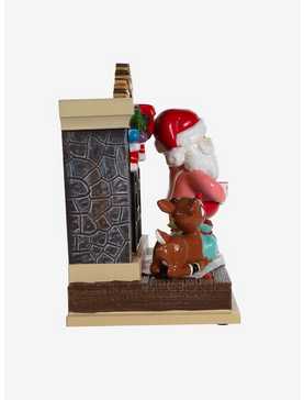 Kurt Adler Rudolph the Red-Nosed Reindeer and Santa Fireplace Figure, , hi-res