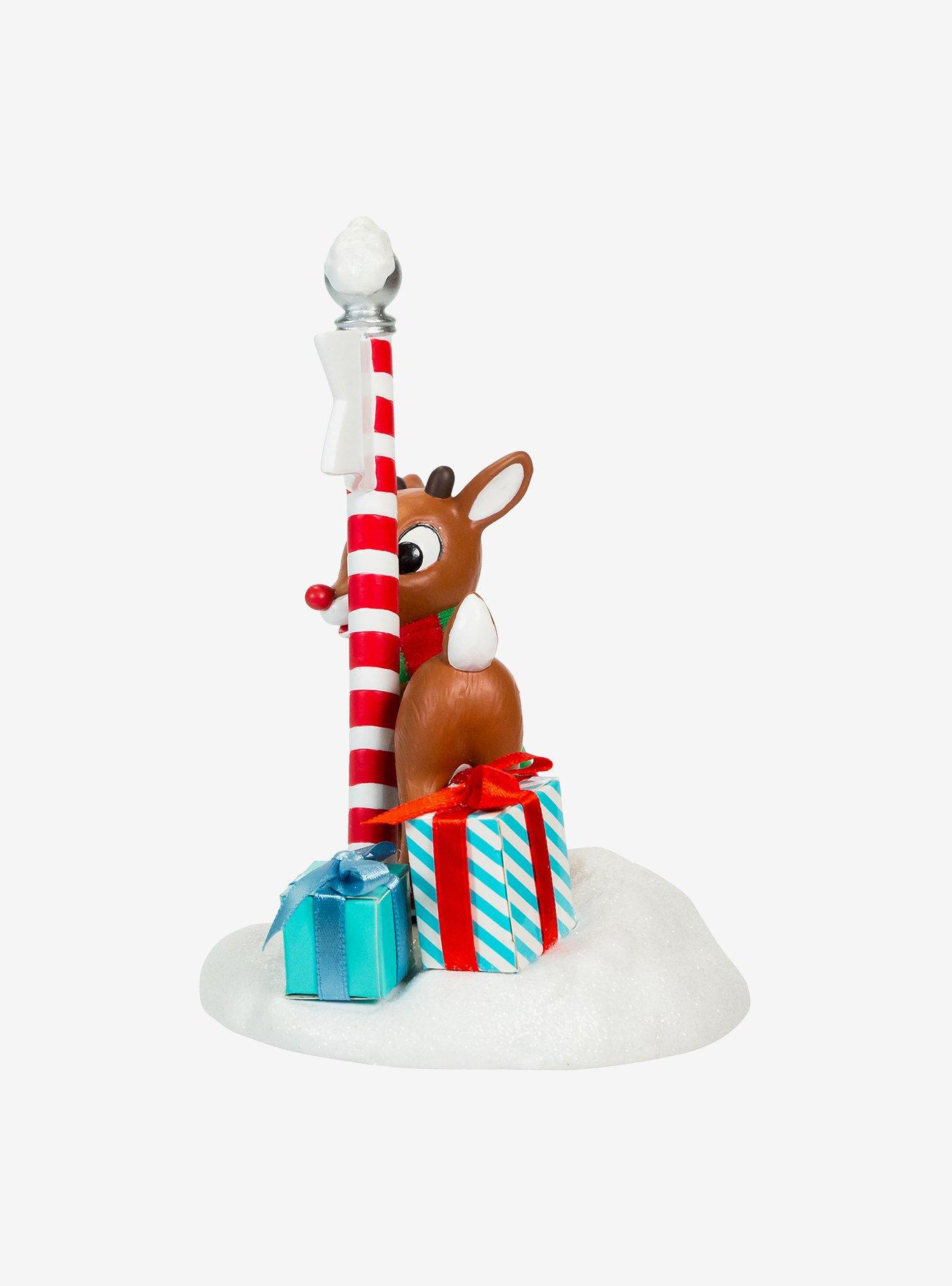 Kurt Adler Rudolph the Red-Nosed Reindeer Fabriche North Pole Figure