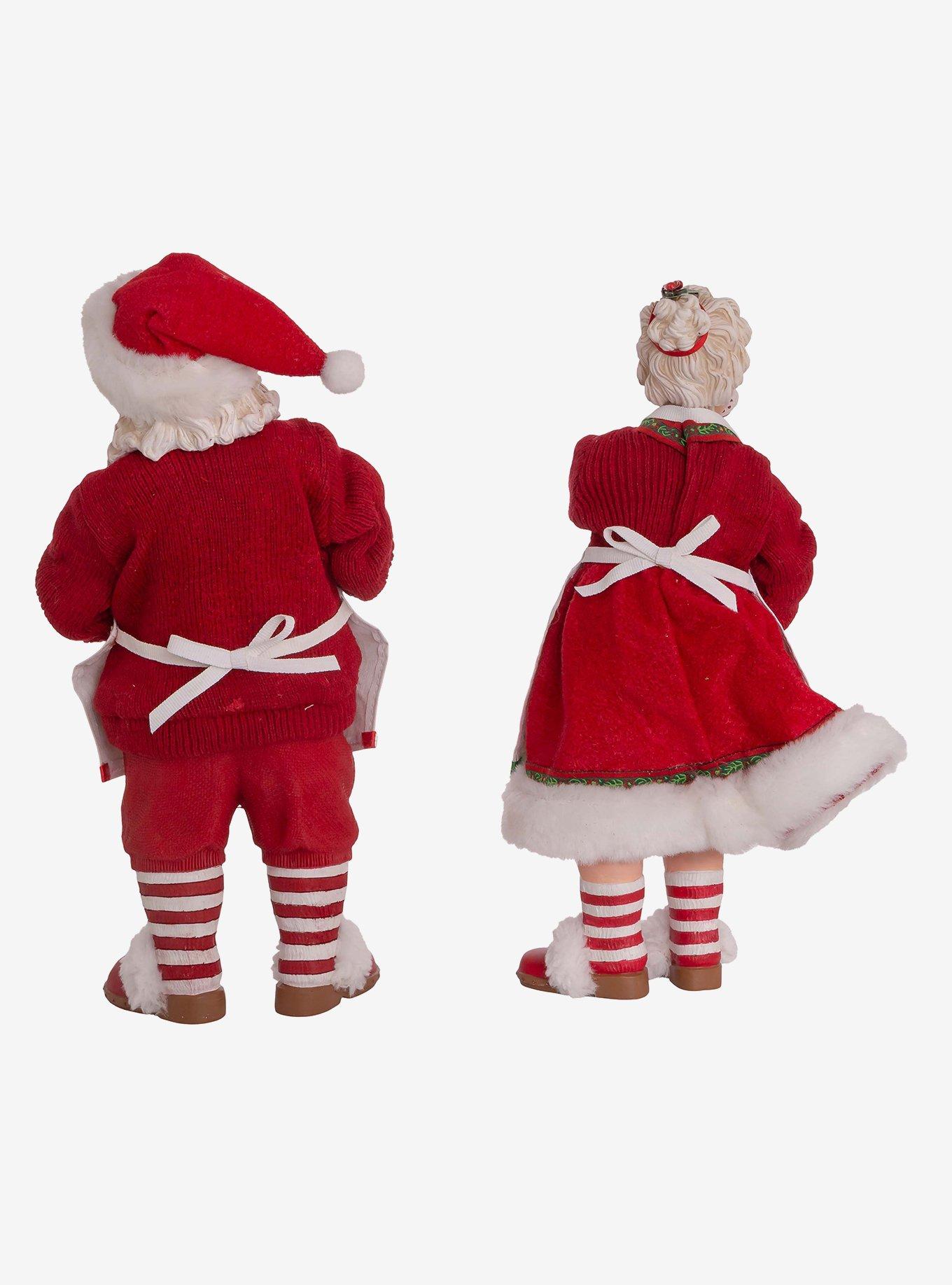 Kurt Adler Fabriche Mr. and Mrs. Santa Figure, , alternate