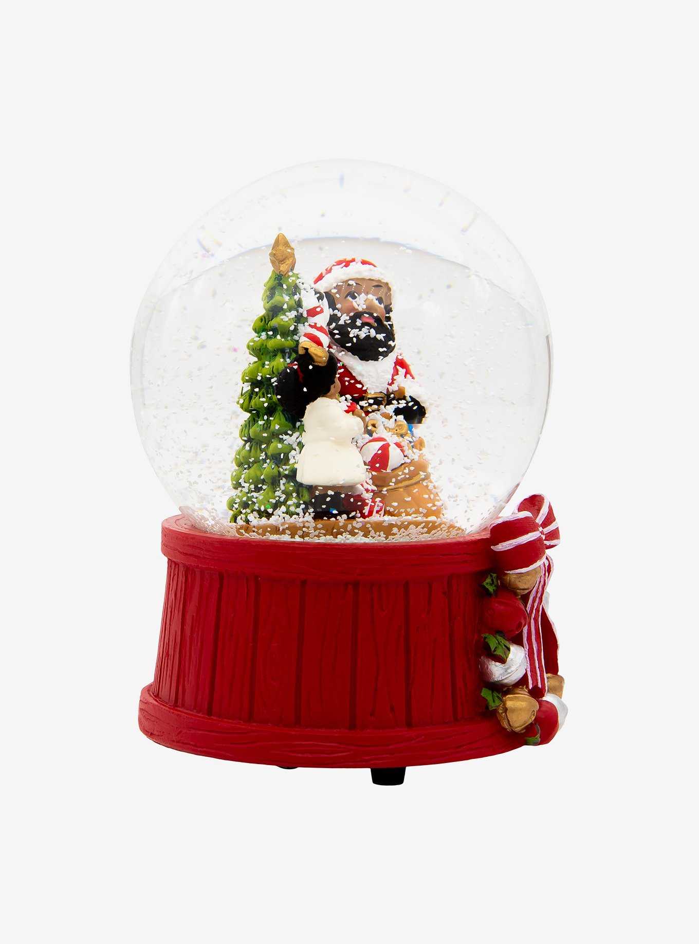 Kurt Adler Musical Santa Snow Globe, , hi-res