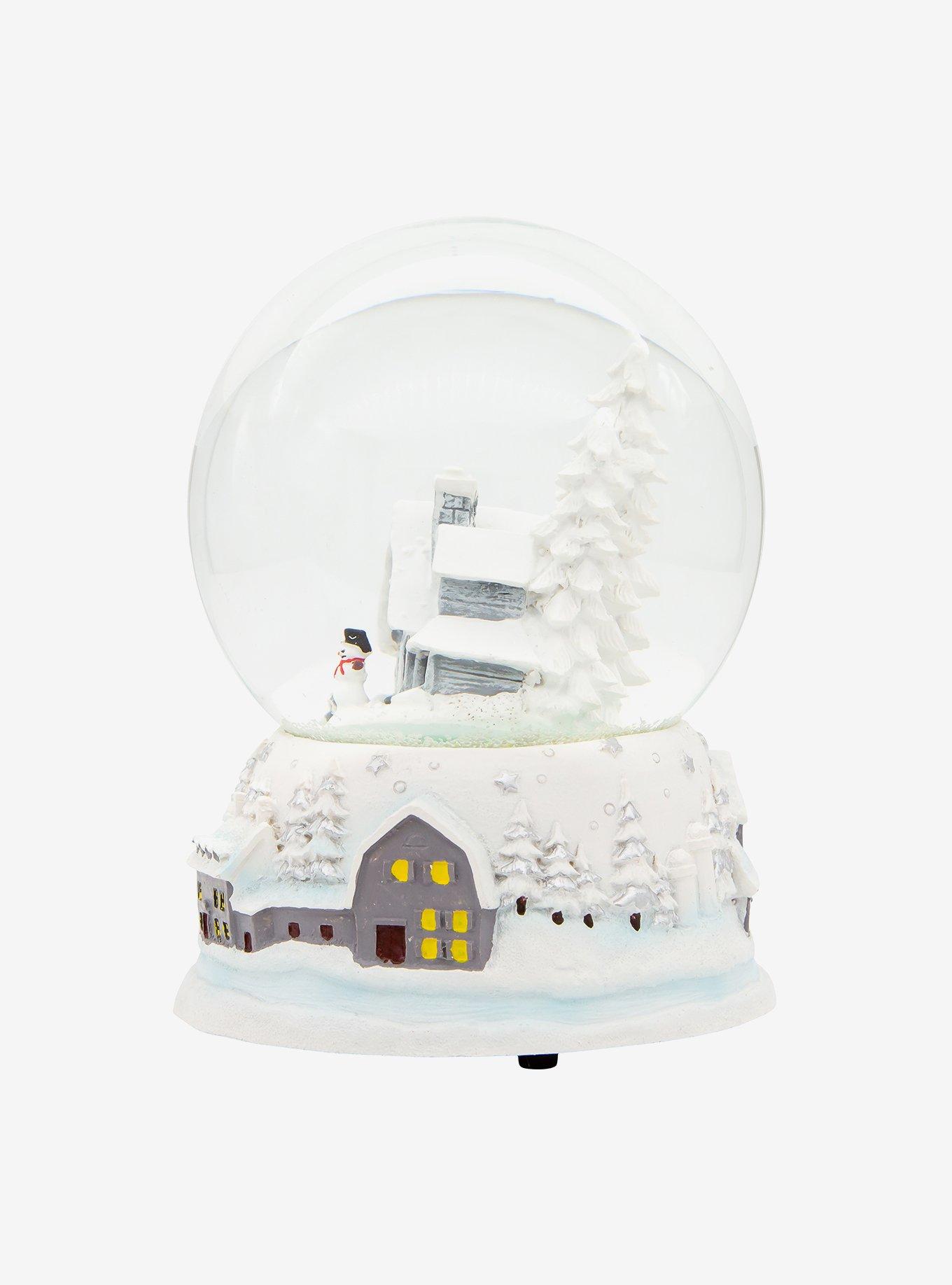 Kurt Adler Musical Snowy House Snow Globe, , alternate